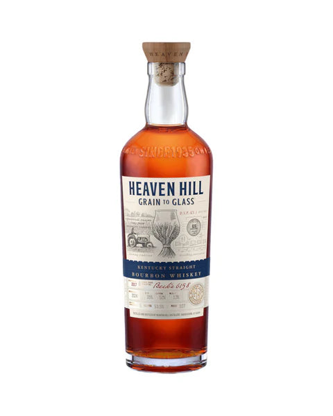 Heaven Hill Grain to Glass Straight Bourbon Whiskey 750ml - AtoZBev