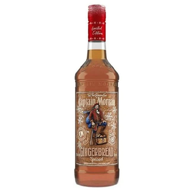 Captain Morgan Gingerbread Spiced Rum Limited Edition- 750ML - AtoZBev