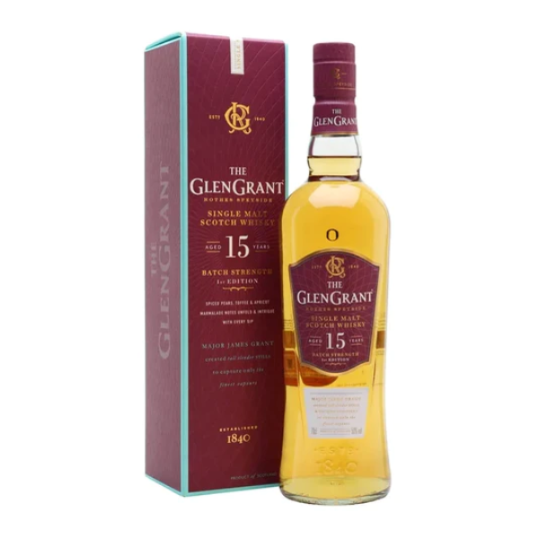 Glen Grant 15 Year Old Batch Strength First Edition Scotch Whisky - 750ML - AtoZBev