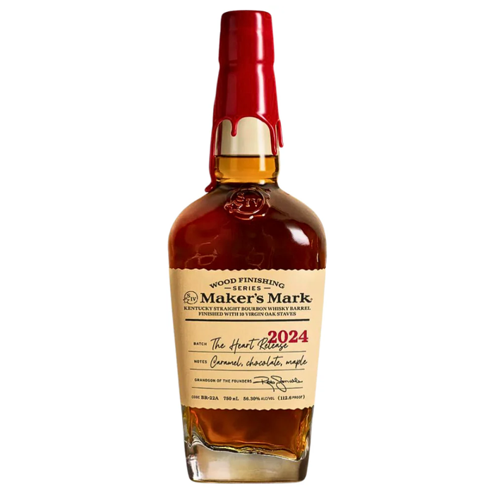 Maker's Mark The Heart Release Wood Finishing Series 2024 - AtoZBev