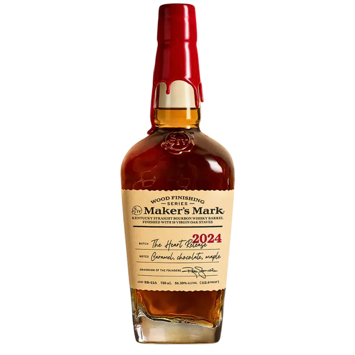 Maker's Mark The Heart Release Wood Finishing Series 2024 - AtoZBev