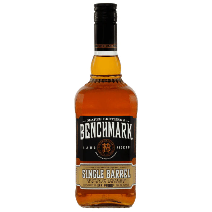 McAfee Brothers Benchmark Single Barrel Hand Picked Kentucky Straight Bourbon Whiskey 750ml - AtoZBev
