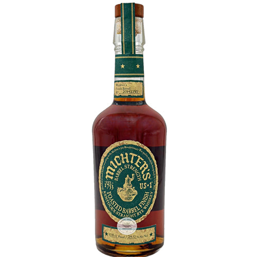 MICHTER'S US-1 Limited Release Toasted Barrel Finish Rye Whiskey - 750ML - AtoZBev