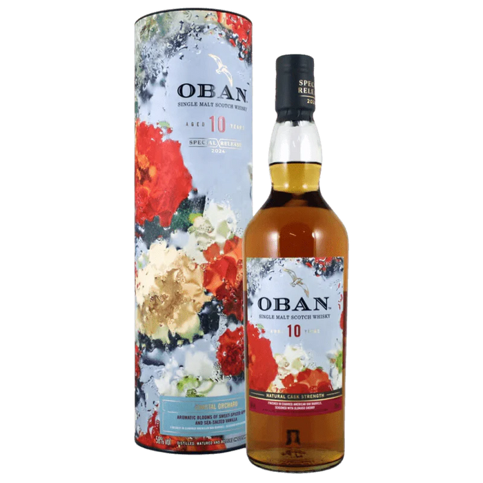 Oban Single Malt Scotch 10 Year Natural Cask Strength Special Release 2024 750ml - AtoZBev