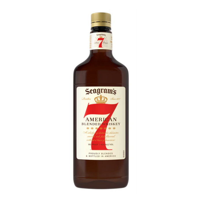 Seagram's 7 American  Blended Whiskey 750ml - AtoZBev