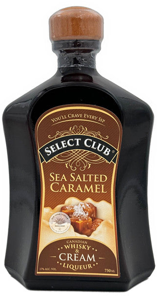 Select Club Sea Salted Caramel Candian Whisky Cream Liquer 750 ml - AtoZBev