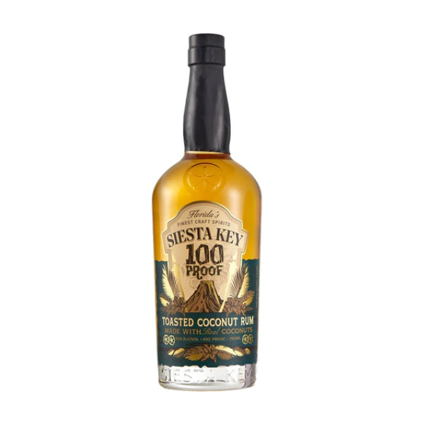 Siesta Key 100 Proof Toasted Coconut Rum 750ml - AtoZBev