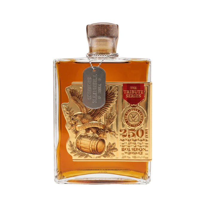 The Tribute Series 10 Year Old Kentucky Bourbon 250th Anniversary Patriots Edition 700ml - AtoZBev