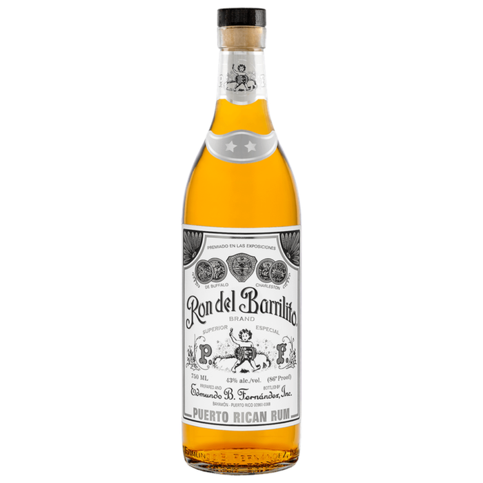 Ron Del Barrilito 2 stars 750ML - AtoZBev