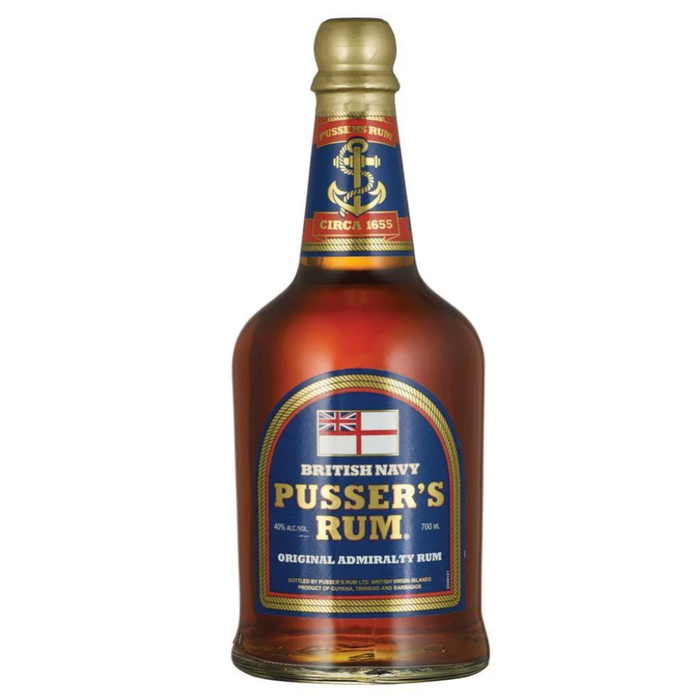 Pussers British Navy Rum 750ml - AtoZBev