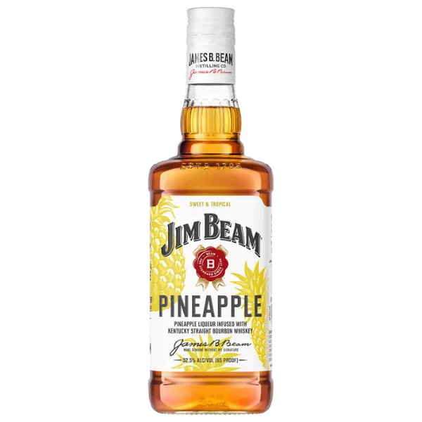 Jim Beam Pineapple Bourbon Whiskey - 750ml - AtoZBev