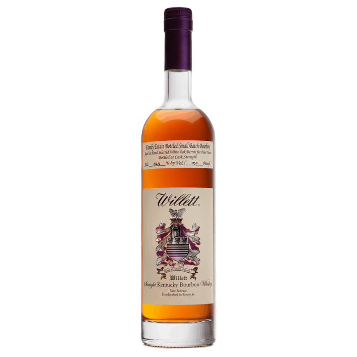 Willett Family Estate 4 Year Old Small Batch Cask Strength Kentucky Straight Bourbon Whiskey 750ml - AtoZBev