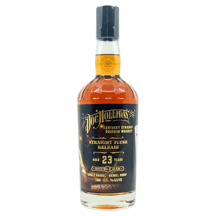Doc Holliday 23 Year Old Kentucky Straight Bourbon Whiskey 58%ABV-750ml - AtoZBev