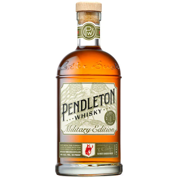 Pendleton Whisky Limited Edition Military Appreciation Bottle 750ml