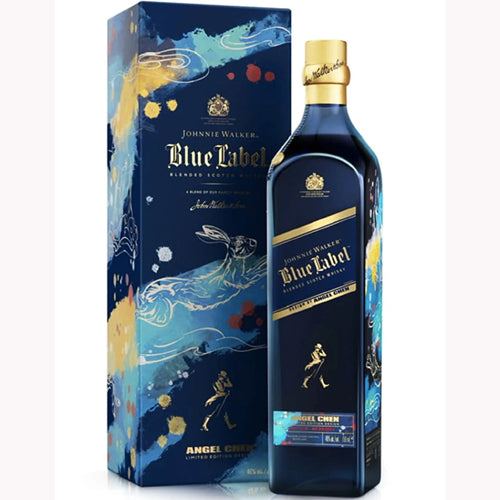 Johnnie Walker Blue Label Year Of The Rabbit by Angel Chen Scotch Whiskey - 750ML - AtoZBev