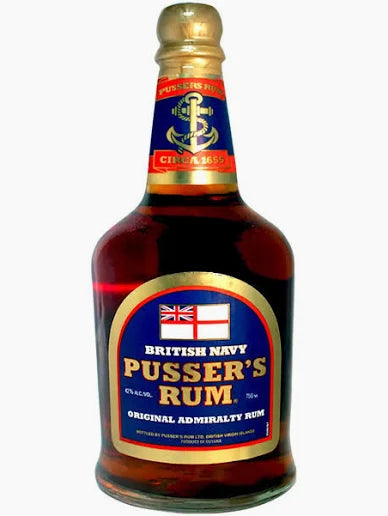 Pussers British Navy Rum 750ml - AtoZBev