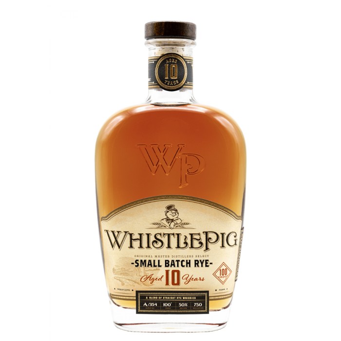 Whistlepig Small Batch Rye Aged 10 Years 100 Proof Whiskey - 750ML - AtoZBev
