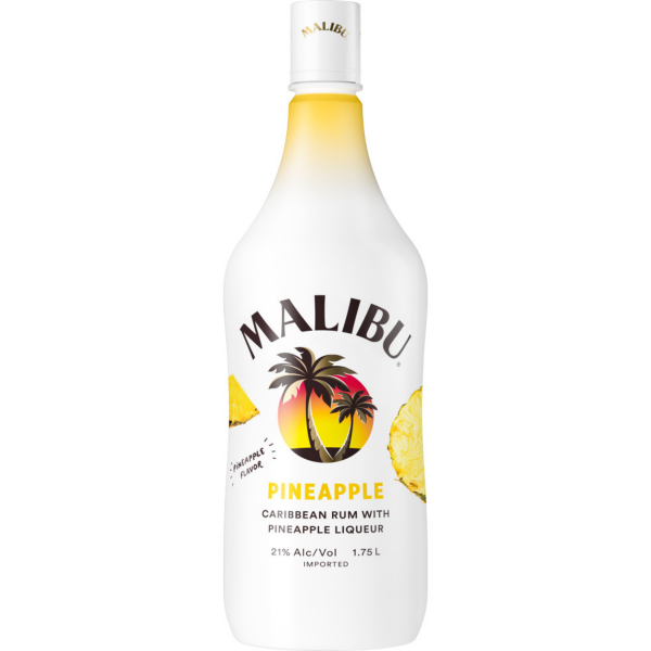Malibu Pineapple Rum - 1.75L - AtoZBev