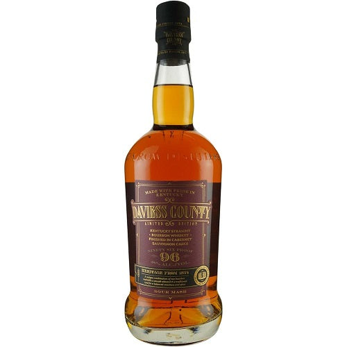 Daviess County Limited Edition Kentucky Straight Bourbon Whiskey Finished in Cabernet Sauvignon Casks 750ml - AtoZBev