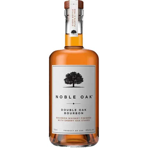 Noble Oak Double Oak Bourbon Whiskey - 750ML - AtoZBev