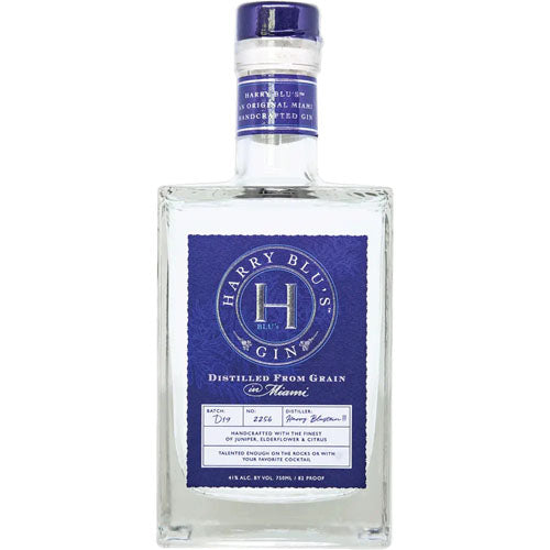 Harry Blu's - An Original Miami Handcrafted Gin- 750ML - AtoZBev