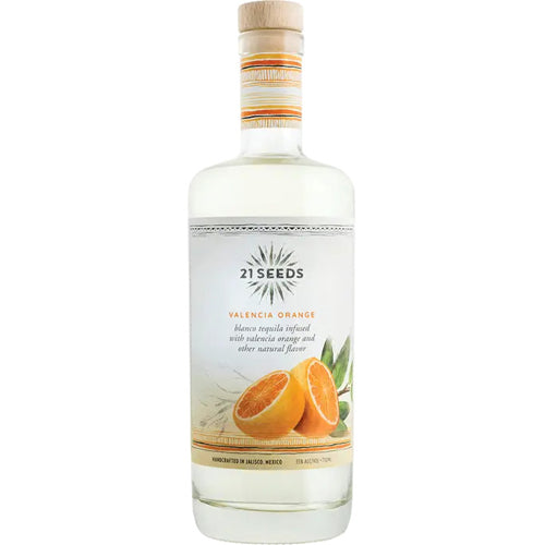 21 Seeds Valencia Orange Tequila 750ml - AtoZBev