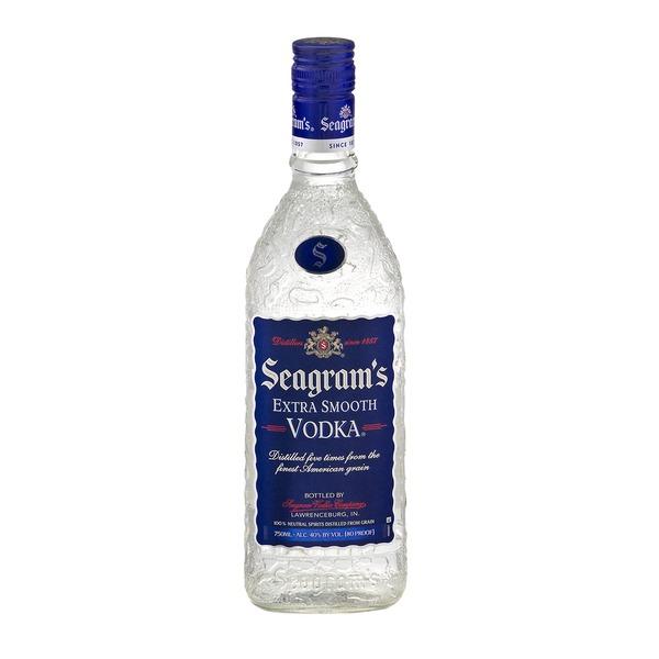 Seagram's Vodka Extra Smooth 750ml - AtoZBev