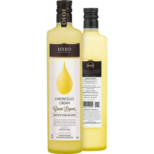 1010 Limoncello Cream Liqueur - 750ML - AtoZBev