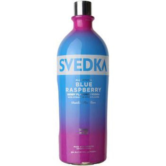 Svedka Blue Raspberry Vodka - 1.75L - AtoZBev