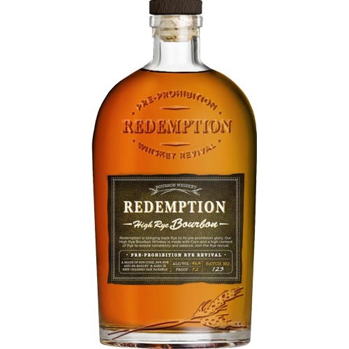 Redemption Bourbon High-Rye - 750ML - AtoZBev