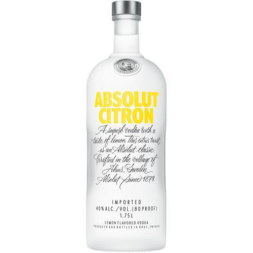 Absolut Vodka Citron 1.75L - AtoZBev