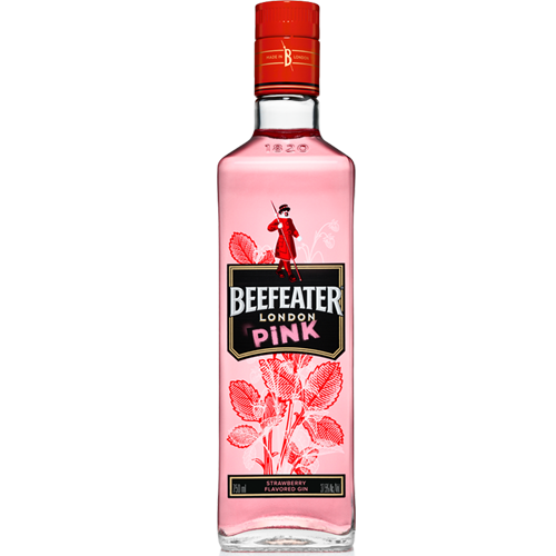 Beefeater Gin Pink Strawberry 750ml - AtoZBev