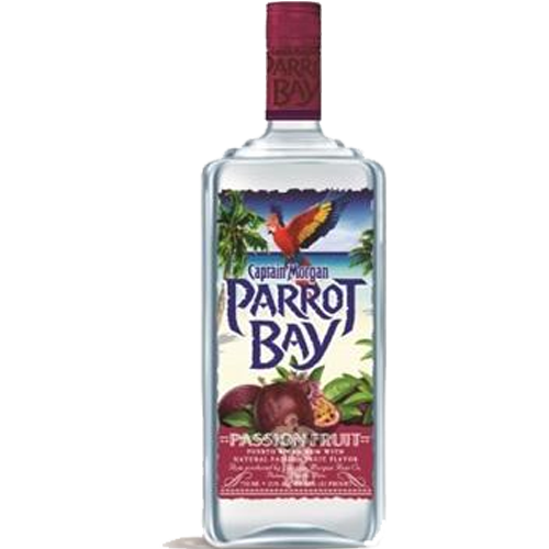 Parrot Bay Rum Passion Fruit 750ml - AtoZBev