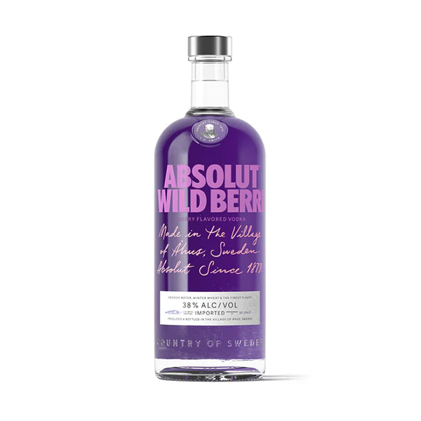 Absolut Wild Berri Vodka - 750ML - AtoZBev