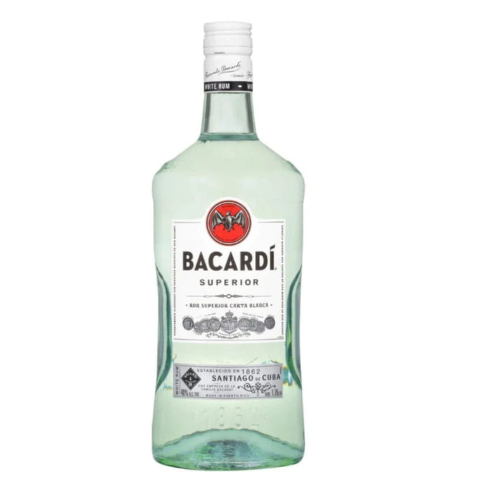 Bacardi Superior Blanco Rum - 1.75L - AtoZBev