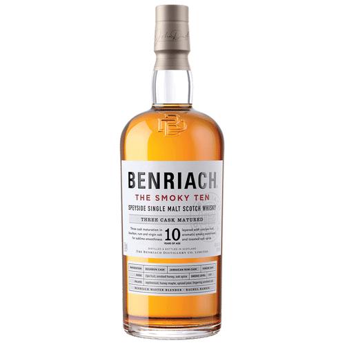 Benriach Single Malt Scotch 10 Year Smoky Ten - 750ML - AtoZBev