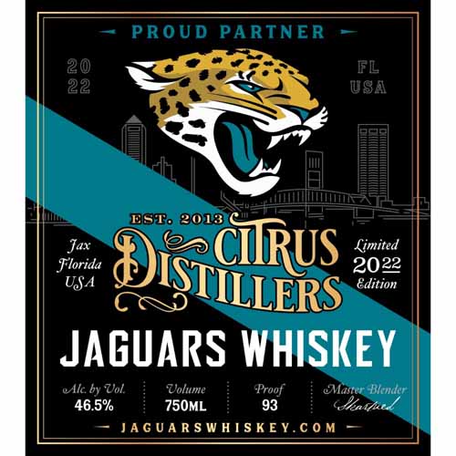 Jaguars Citrus Distillers Limited Edition Whiskey - 750ML - AtoZBev