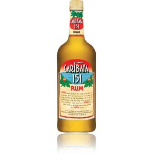 Caribaya Rum 151 Proof 1L - AtoZBev