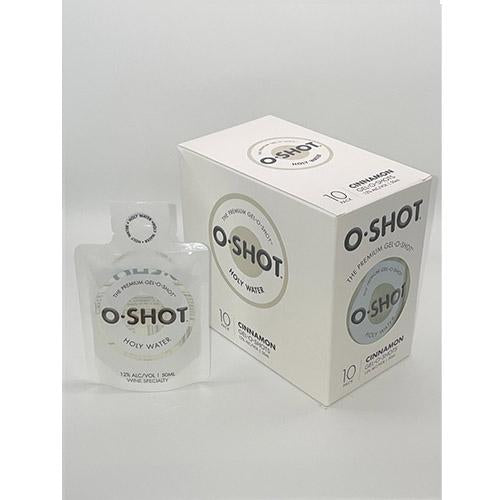 O-Shot Premium Gel O Shot Holy Water Cinnamon 10pk (50ml) - AtoZBev