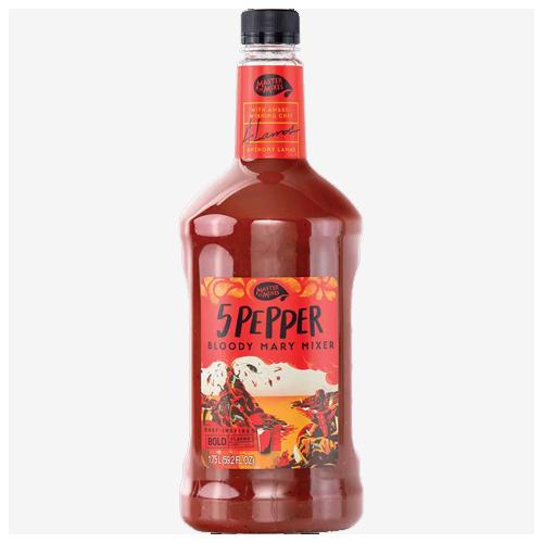 Master of Mixes Bloody Mary 5 Peppers 1.75L - AtoZBev