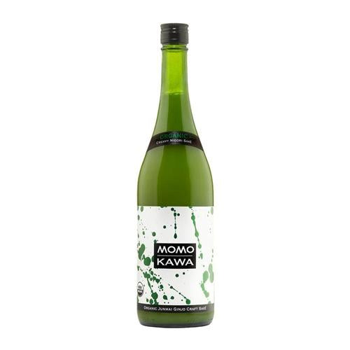 Momokawa Sake Organic Nigori Ginjo - 750ML - AtoZBev