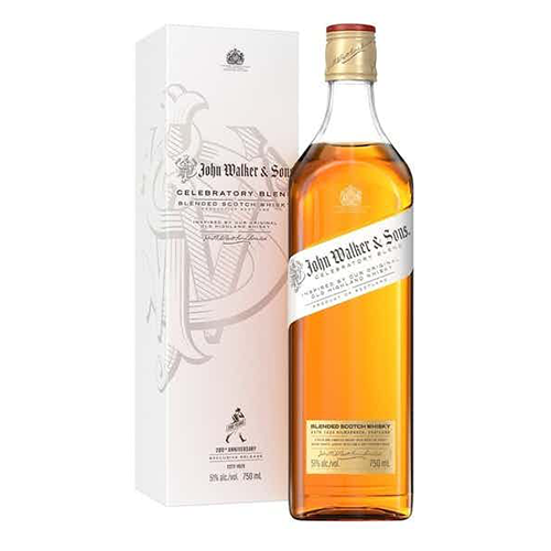 John Walker & Sons Celebratory Blend Blended Scotch Whisky - 750ML - AtoZBev