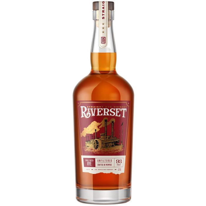 Riverset Rye Whiskey Straight 4 years - 750ML - AtoZBev