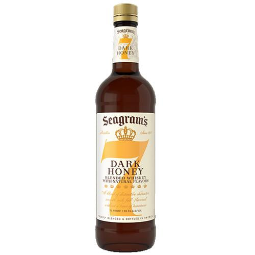 Seagram's 7 Crown Whiskey Dark Honey 750ml - AtoZBev