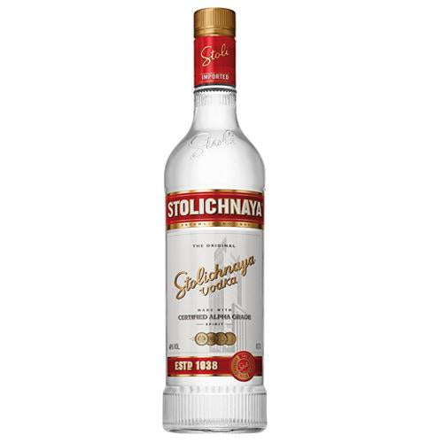 Stolichnaya Vodka 80 Proof 750ml - AtoZBev