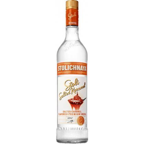 Stolichnaya Vodka Salted Karamel 750ml - AtoZBev