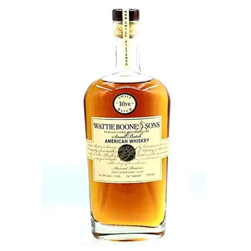 Wattie Boone & Sons Blended Small Batch Ancient Reserve 10 Year 750M