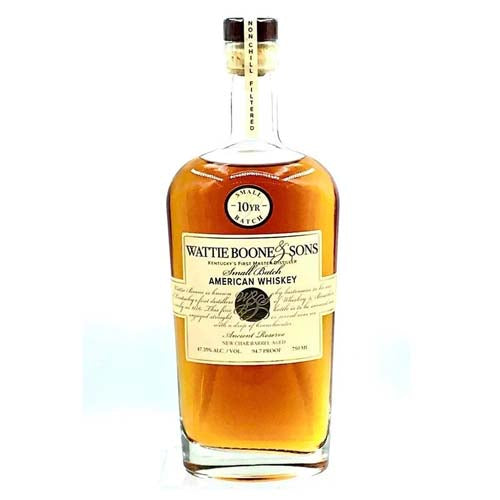 Wattie Boone & Sons Blended Small Batch Ancient Reserve 10 Year - 750ML - AtoZBev