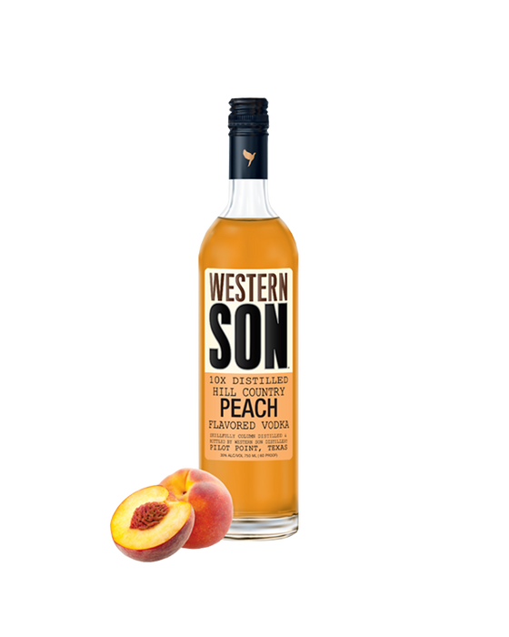Western Son Vodka Peach 750ml - AtoZBev