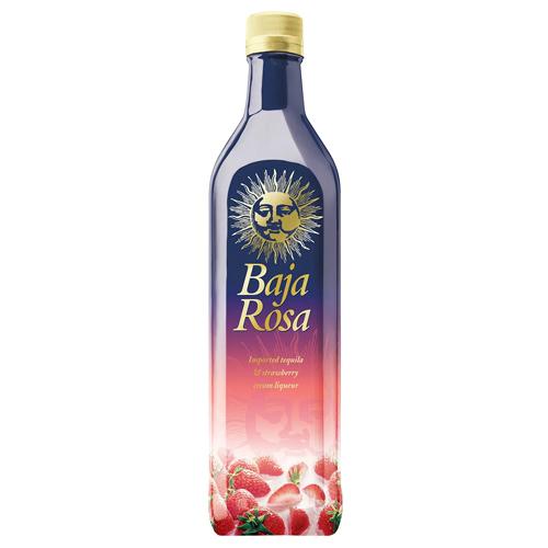 Liqueur — Cream Teq Baja Strawberry 750Ml Rosa AtoZBev